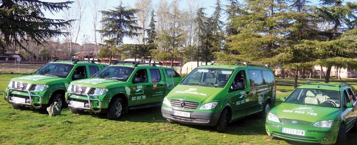 Coches de nuestro campamento