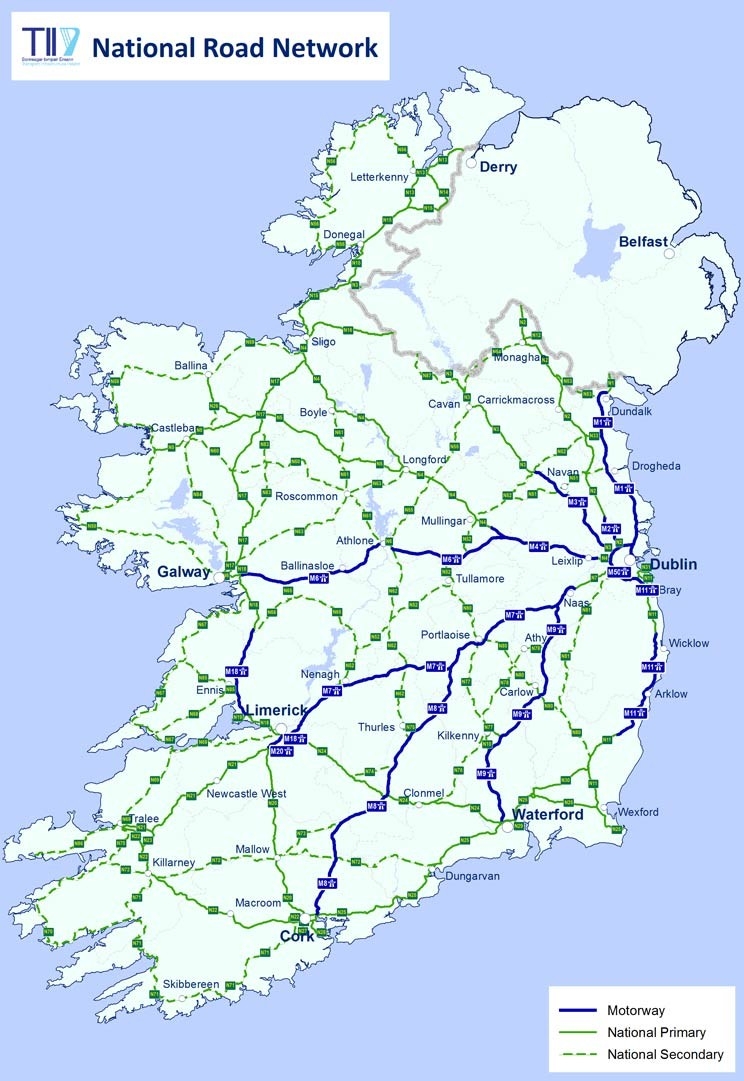 carreteras de Irlanda