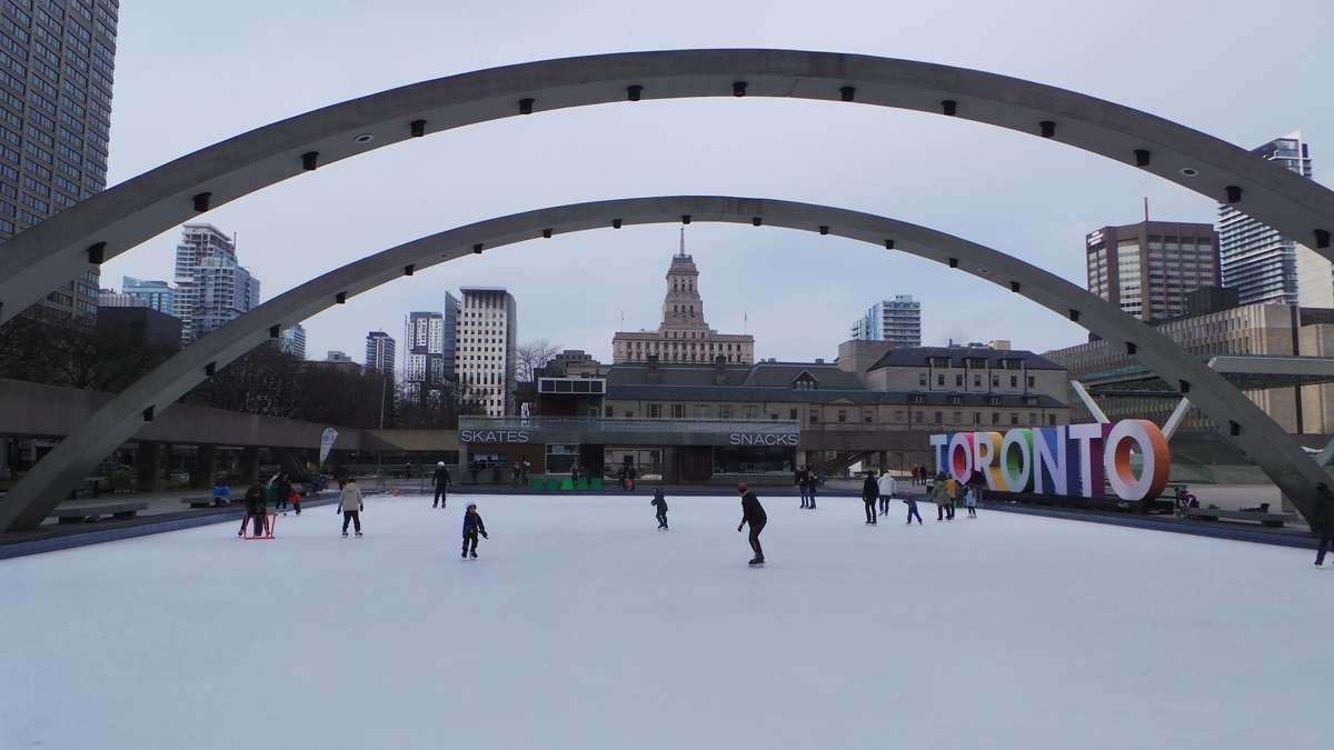 Patinar sobre hielo en Toronto