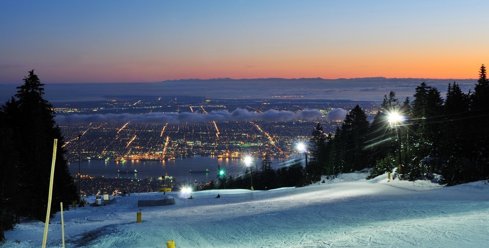 Esquiar y estudiar en Canadá