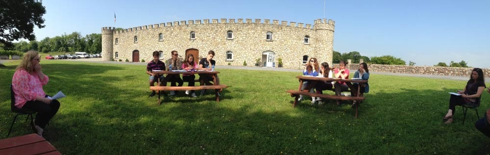 castillo para estudiar inglés