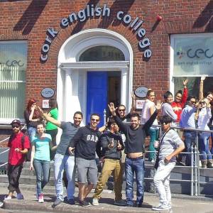 Fotos de estudiantes en Cork