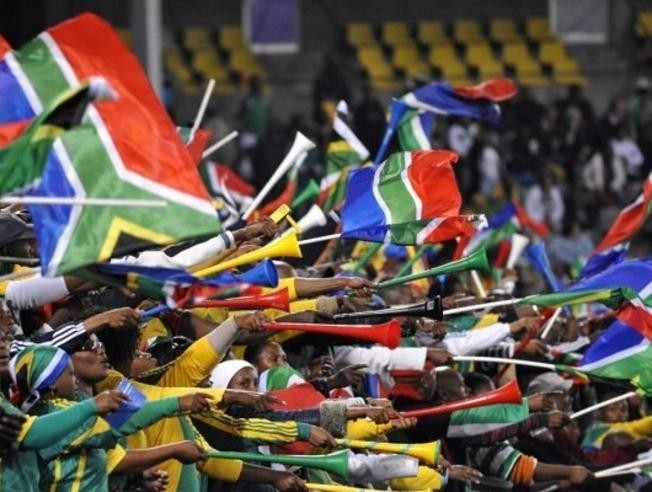 La vuvuzela, sonido del fútbol en Sudáfrica
